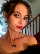 Topaz Linear Necklace