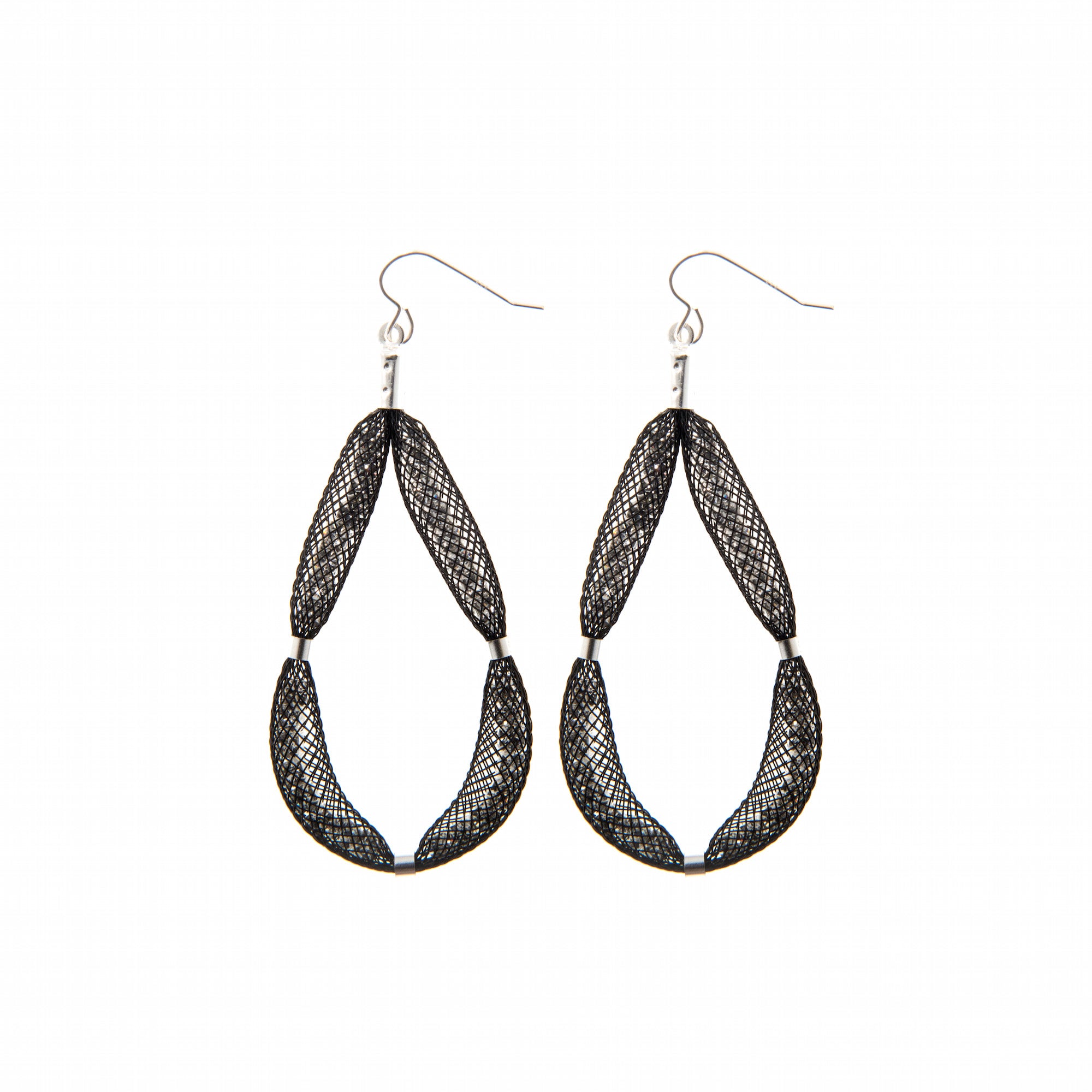 The Large-Teardrop earrings are a luxury, eye-catching piece for that very special occasion.