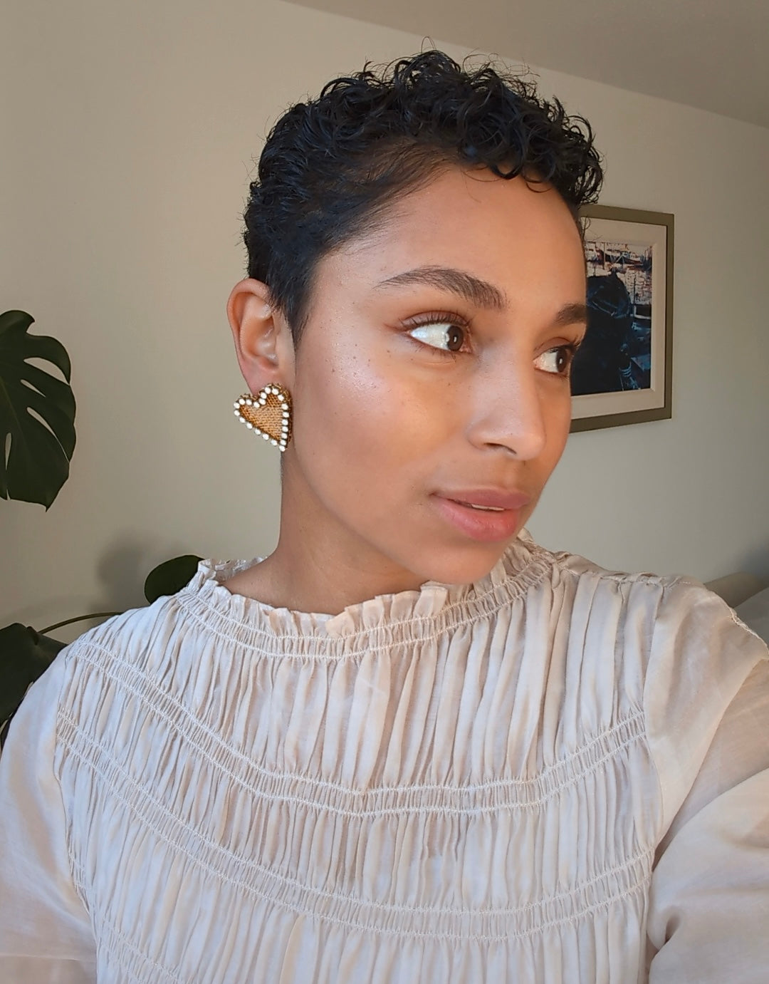 Aurora Champagne Studs