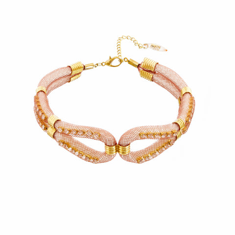 goldplated jewellery neckband 