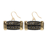 Topaz Linear Earrings