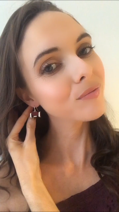Small Twill earrings