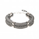 wrist cuff bracelet by Award winning jewellery designer Blaithin Ennis
