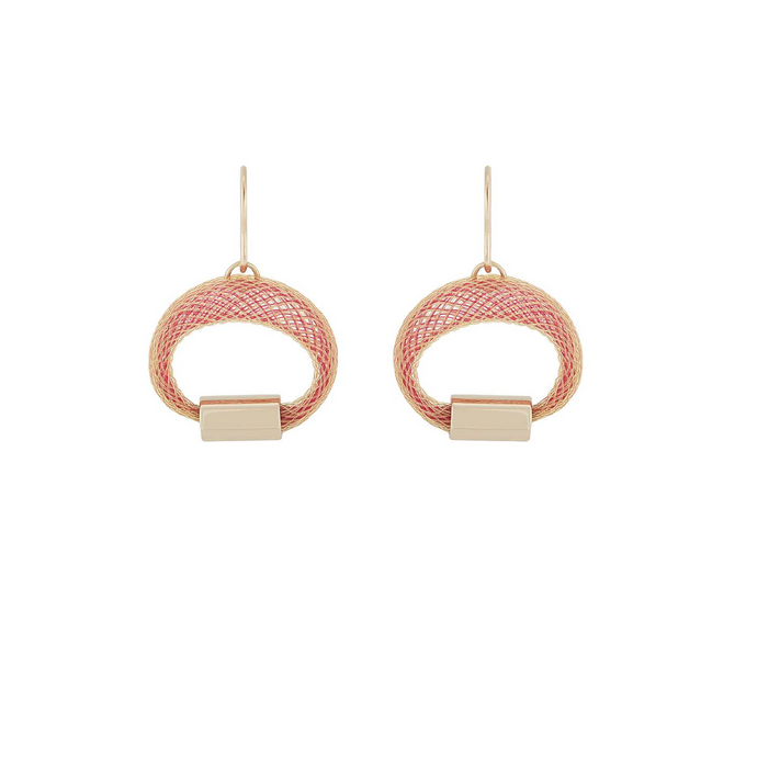 Tiny Hoops - Coral