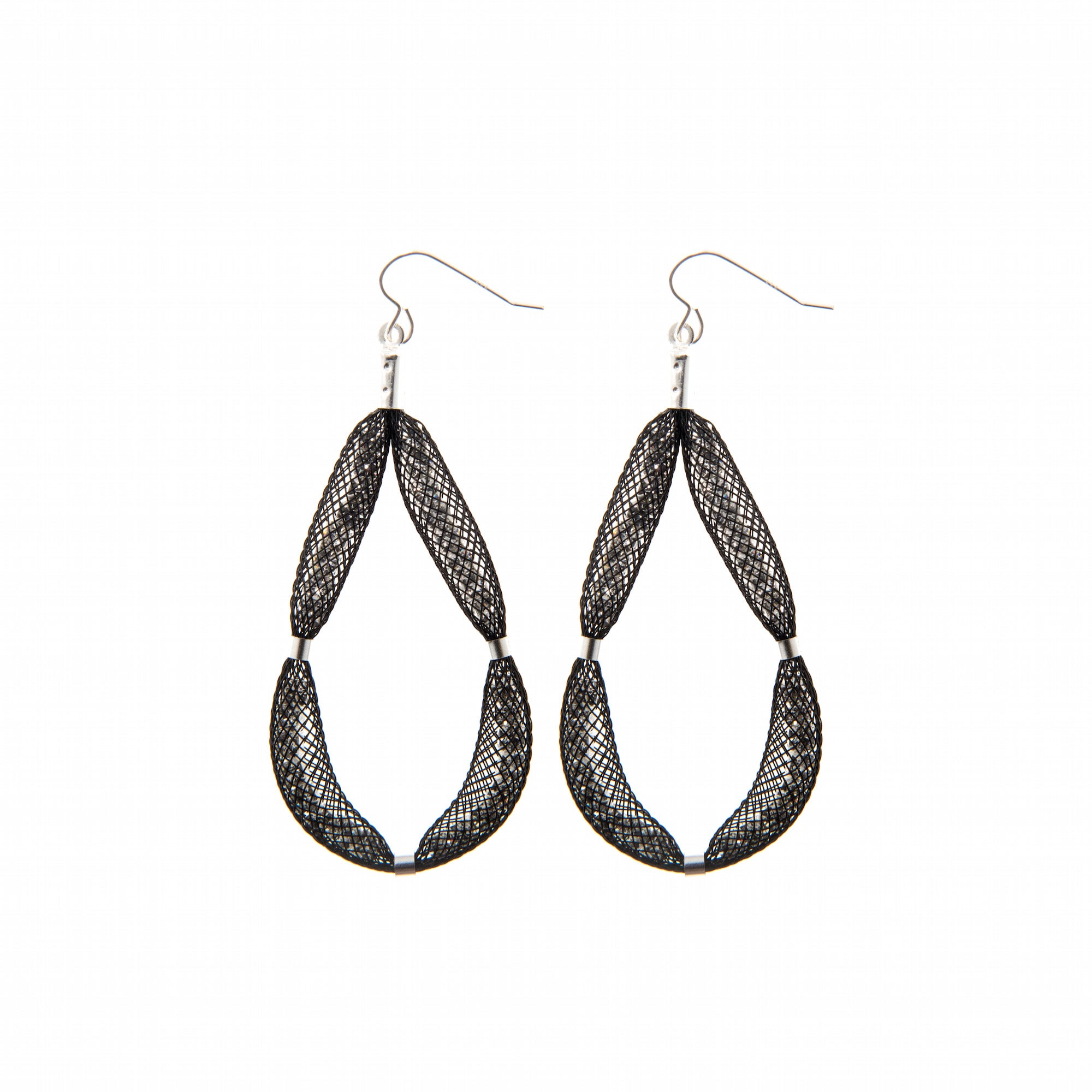 The Large-Teardrop earrings are a luxury, eye-catching piece for that very special occasion. 