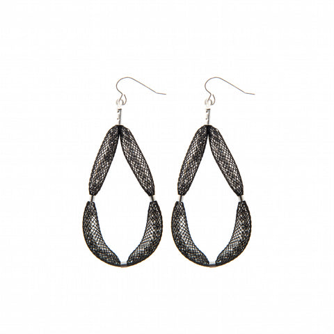 The Large-Teardrop earrings are a luxury, eye-catching piece for that very special occasion. 