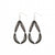 The Large-Teardrop earrings are a luxury, eye-catching piece for that very special occasion. 